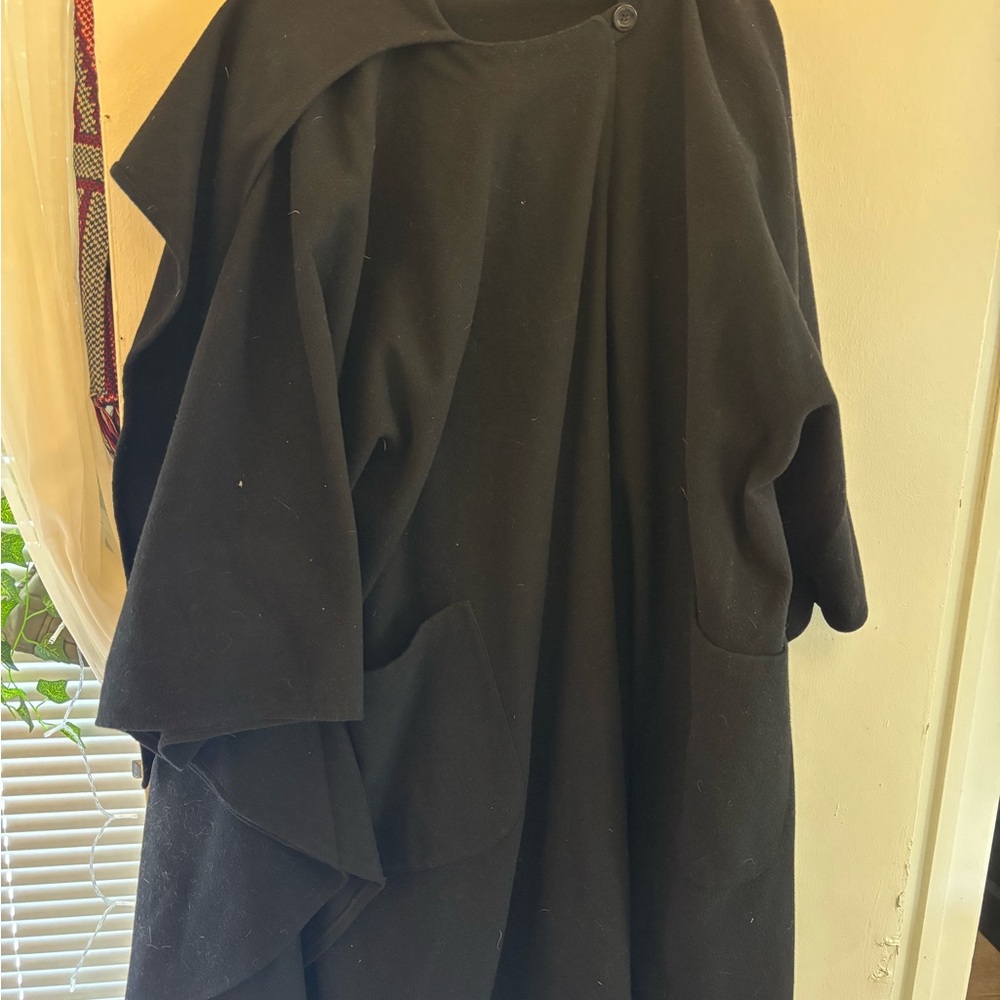 Molina Wool/Cashmere hooded cape